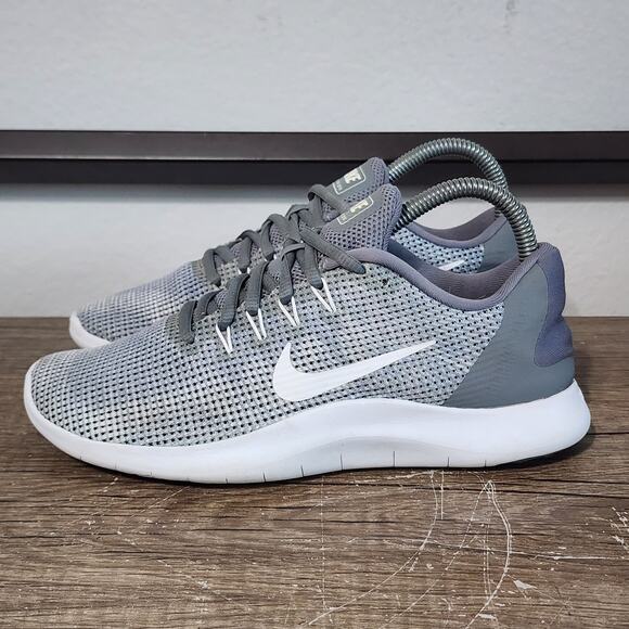 Nike Flex 2018 RN (AA7408-010) Women's Running Shoes Sneakers Size 7 Cool Gray - Picture 1 of 9